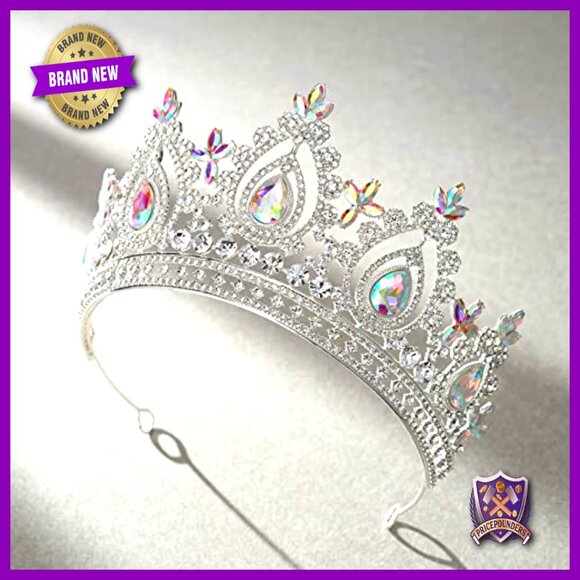 Wedding Tiara with Austrian Crystals, 3.34\